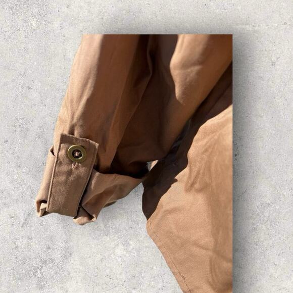 Daytrip women’s size S cotton zip front jacket with sheer lining underneath - Picture 5 of 8